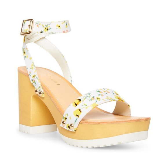 Steve Madden Shoes Madden Girl Womens Caprise Wooden Platform